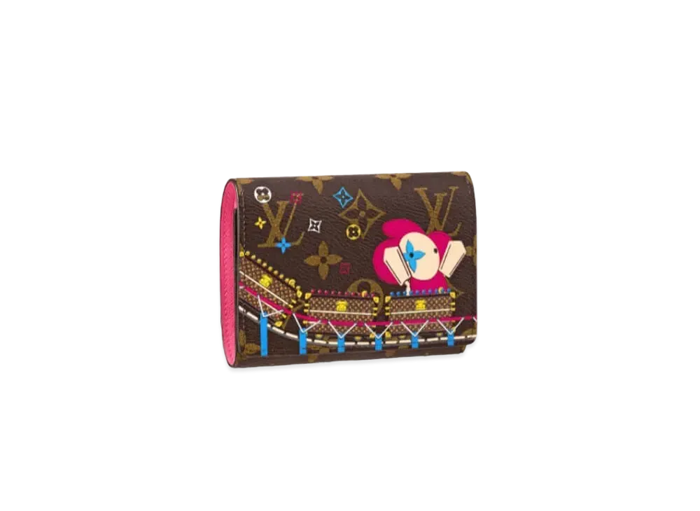 Louis Vuitton Victorine Wallet Monogram Vivienne Holiday 2020 "Pink"