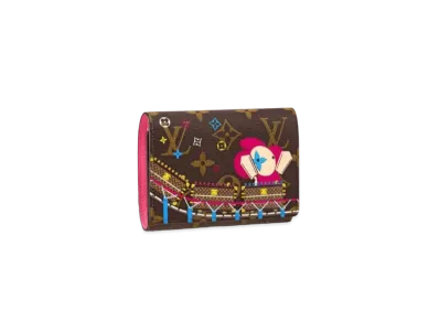 Louis Vuitton Victorine Wallet Monogram Vivienne Holiday 2020 "Pink"