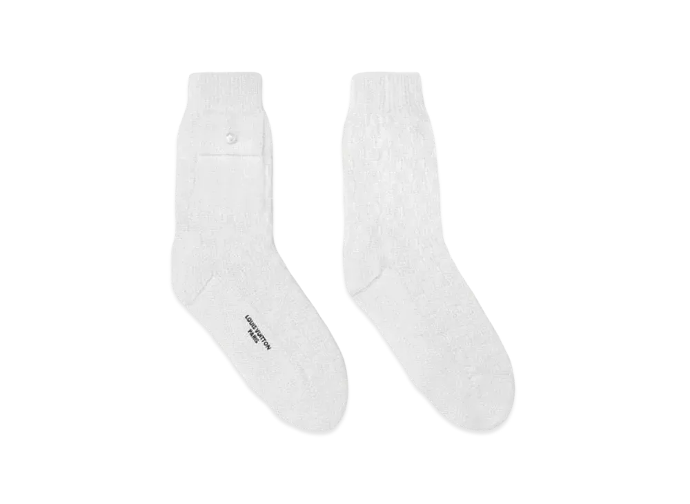Louis Vuitton Pocket Socks "Blanc"