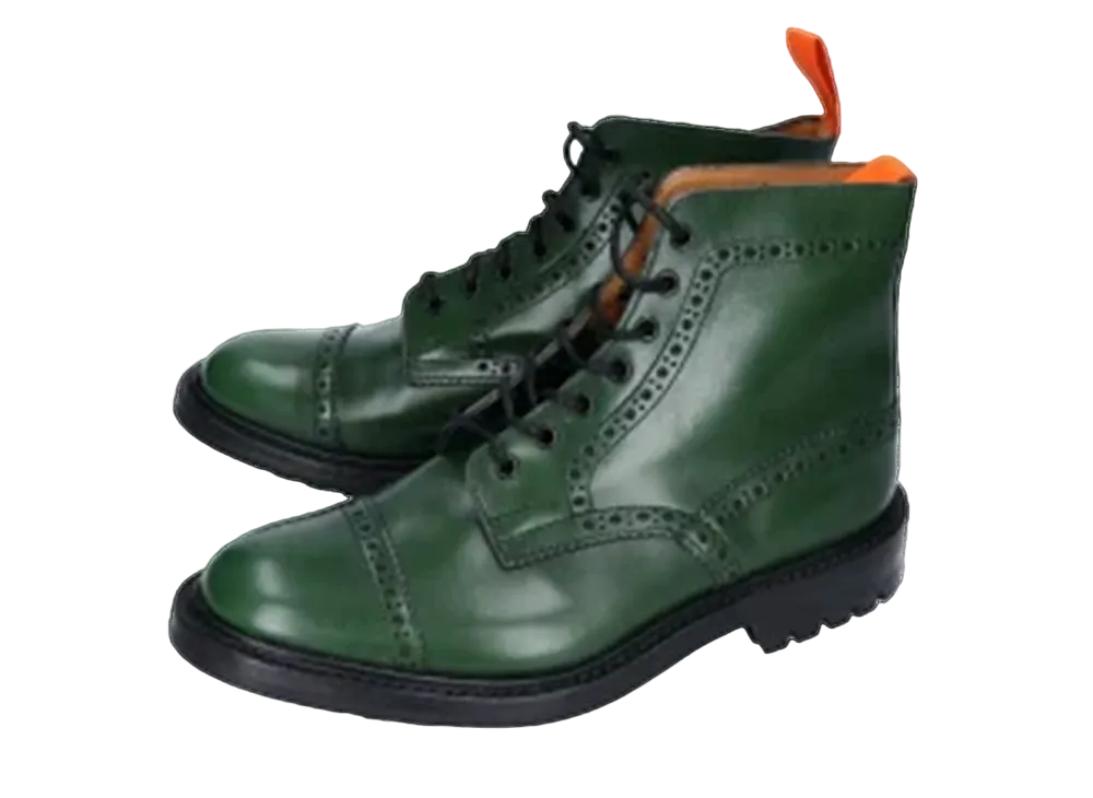 Tricker’s x JUNYA WATANABE COMME des GARCONS MAN Leather "Green" M7527