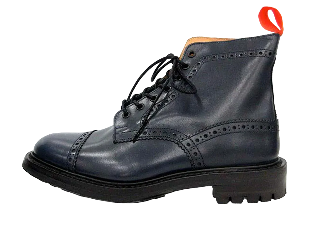 Tricker’s x JUNYA WATANABE COMME des GARCONS MAN Leather "Navy" M7527