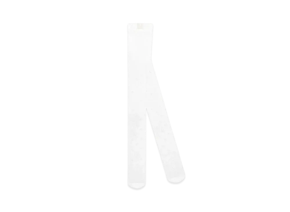 Louis Vuitton Monogram Takeover Tights "Blanc"