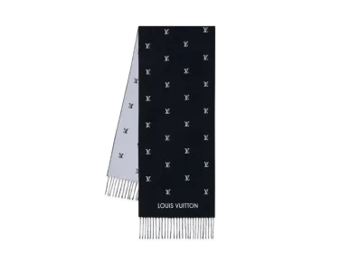 Louis Vuitton LV Blason Scarf "Noir"