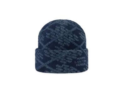Louis Vuitton LV Crush Damier Argyle Beanie "Denim"