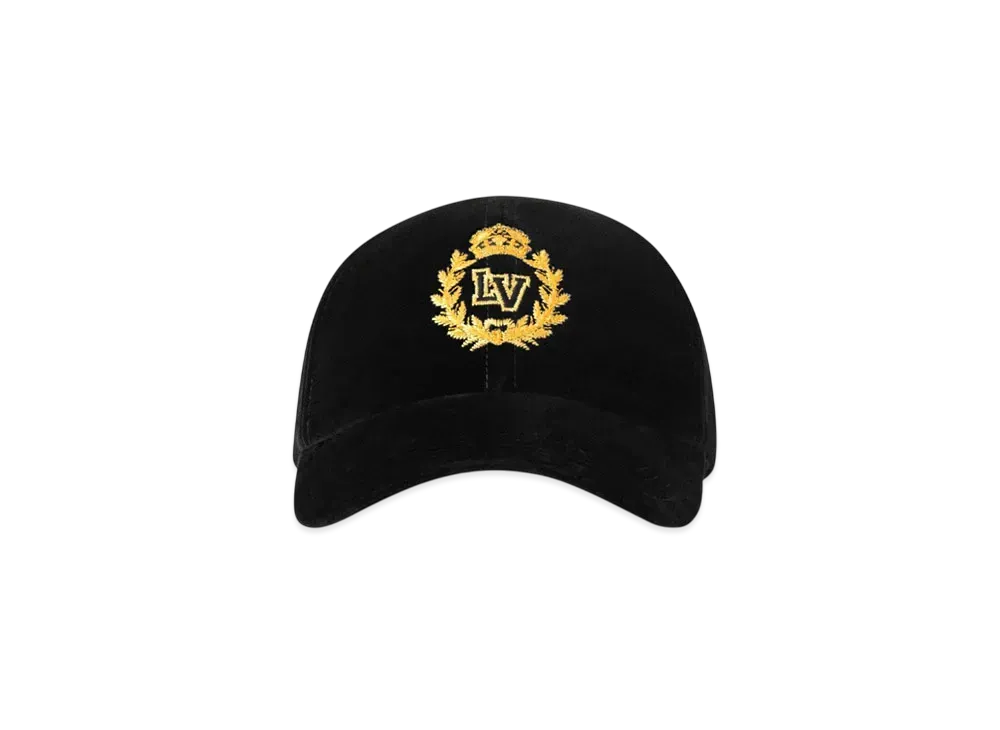 Louis Vuitton LV Crest Velvet Cap "Noir"