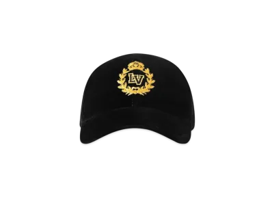 Louis Vuitton LV Crest Velvet Cap "Noir"