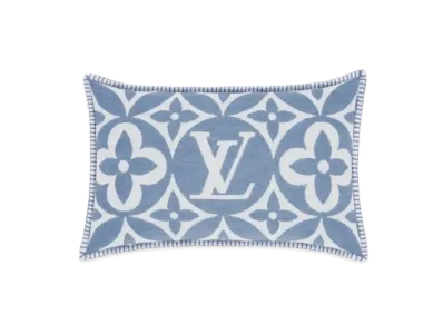 Louis Vuitton LV Medallion Cushion "Blue"