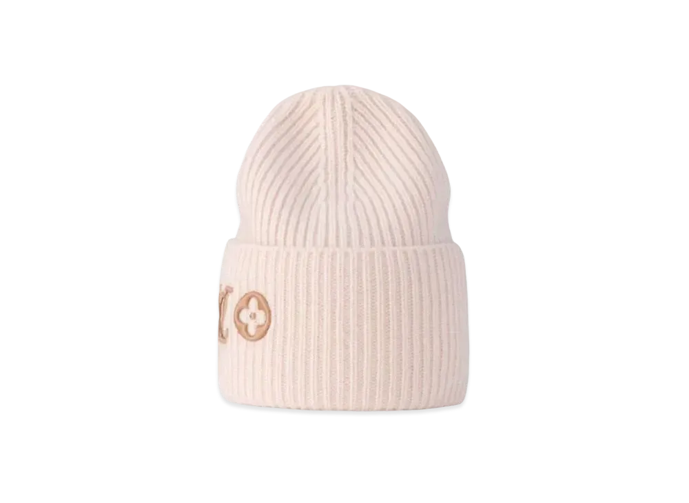 Louis Vuitton LV Headline Beanie "Beige Rose"