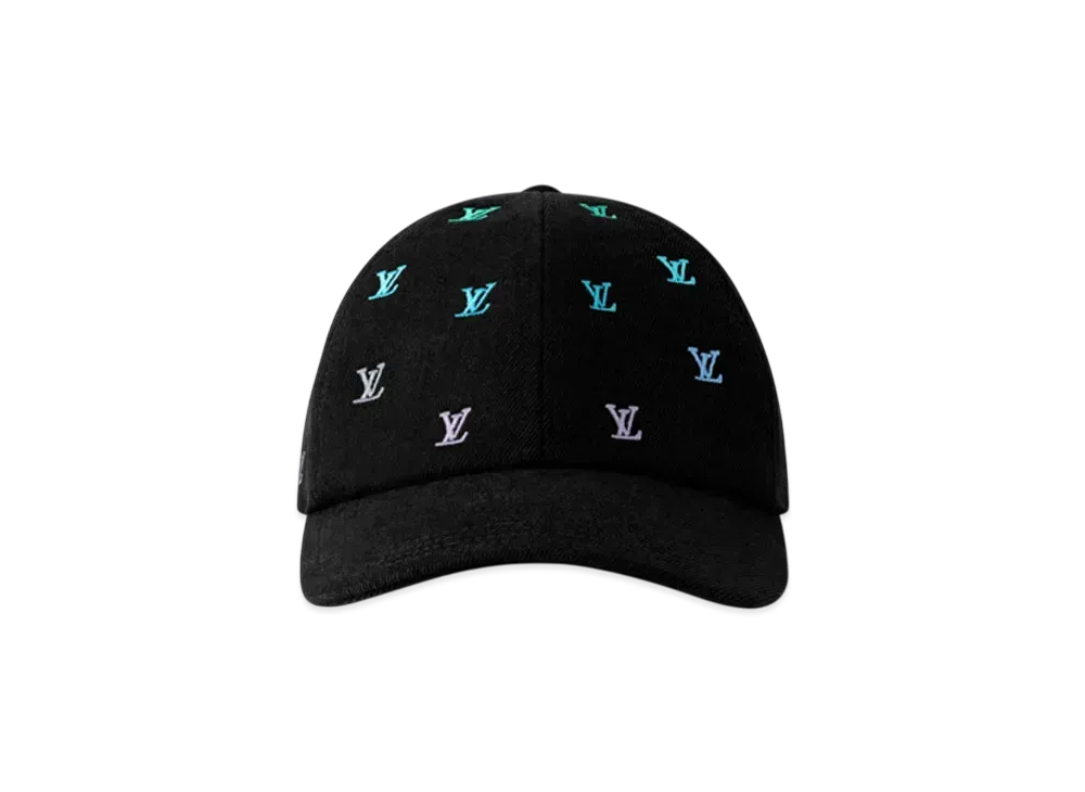 Louis Vuitton LV Blason Shading Denim Cap "Noir"