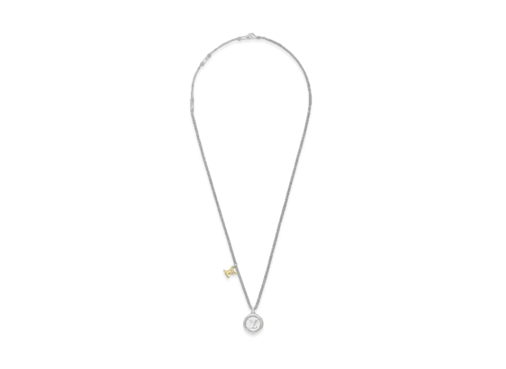 Louis Vuitton LV Catch Pendant "Silver"