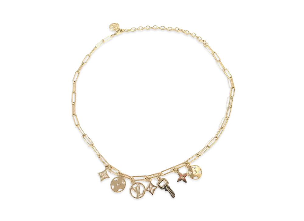 Louis Vuitton Roman Holidays Necklace "Gold"