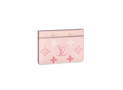 Louis Vuitton Card Holder Monogram Empreinte "Rosebud"