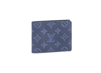 Louis Vuitton Multiple Wallet Monogram Shadow "Navy Blue"