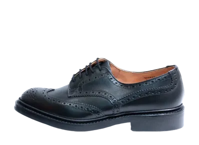 Tricker’s Wing Tip 4444 Calf "Black" M8064 Dainite Sole