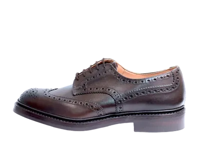 Tricker’s Wing Tip 4444 Burnished "Espresso" M8064 Dainite Sole