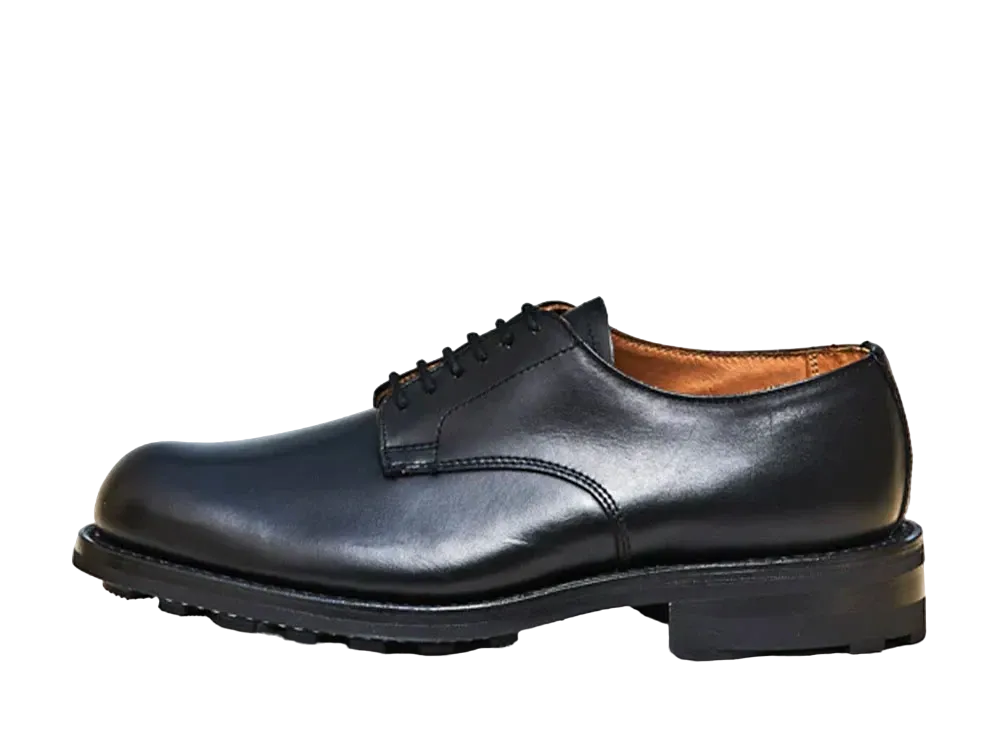 Tricker’s Plain Toe Derby 4497K Calf "Black" M8111 Ridgeway Sole
