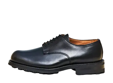Tricker’s Plain Toe Derby 4497K Calf "Black" M8111 Ridgeway Sole