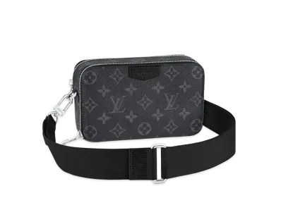 Louis Vuitton Alpha Wearable Wallet Monogram Eclipse