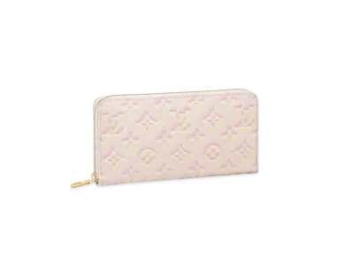 Louis Vuitton Zippy Wallet Summer Stardust Monogram Empreinte "Pink"