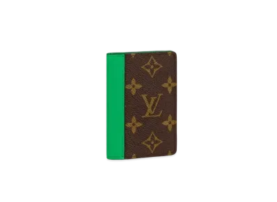 Louis Vuitton Pocket Organizer Monogram Macassar "Minty Green"