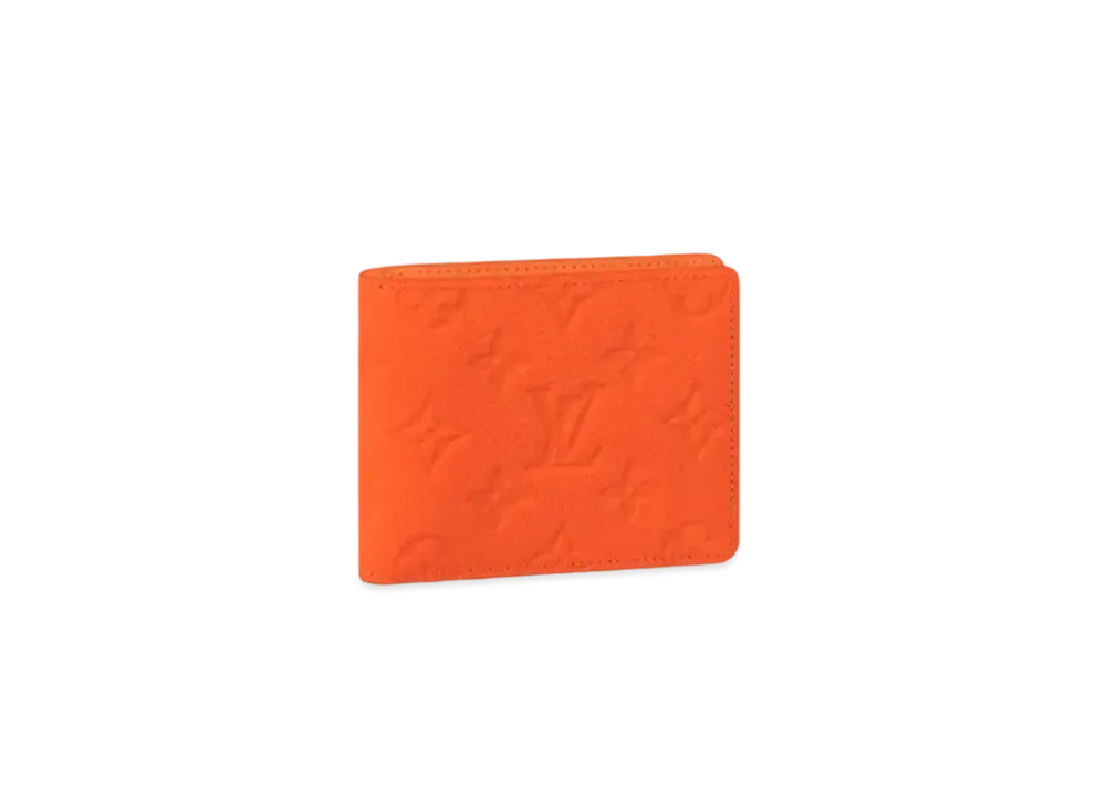 Louis Vuitton Slender Wallet Monogram "Orange"