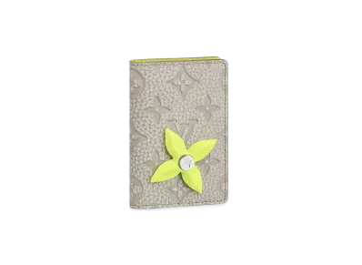 Louis Vuitton Pocket Organizer Taurillon Climbing "Chalk White"