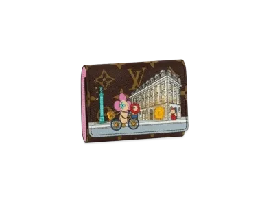 Louis Vuitton Victorine Wallet Vivienne Holiday Monogram "Pink"