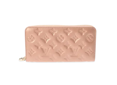 Louis Vuitton Zippy Wallet Monogram Emboss "Rose Gold"