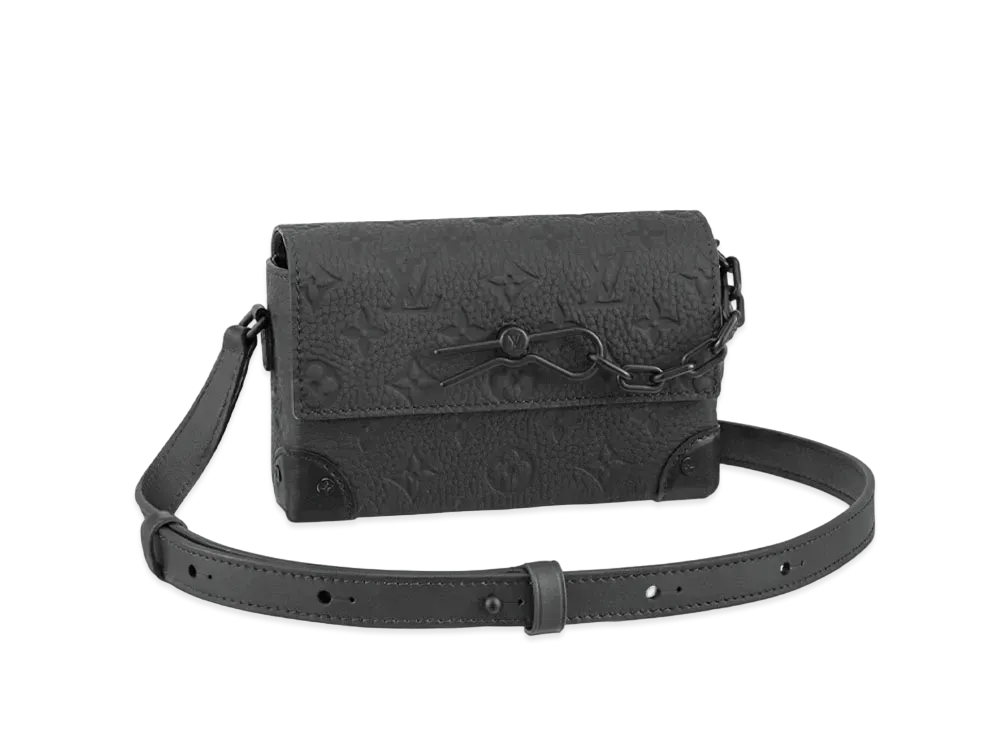 Louis Vuitton Steamer Wearable Wallet Taurillon Monogram Leather "Noir"