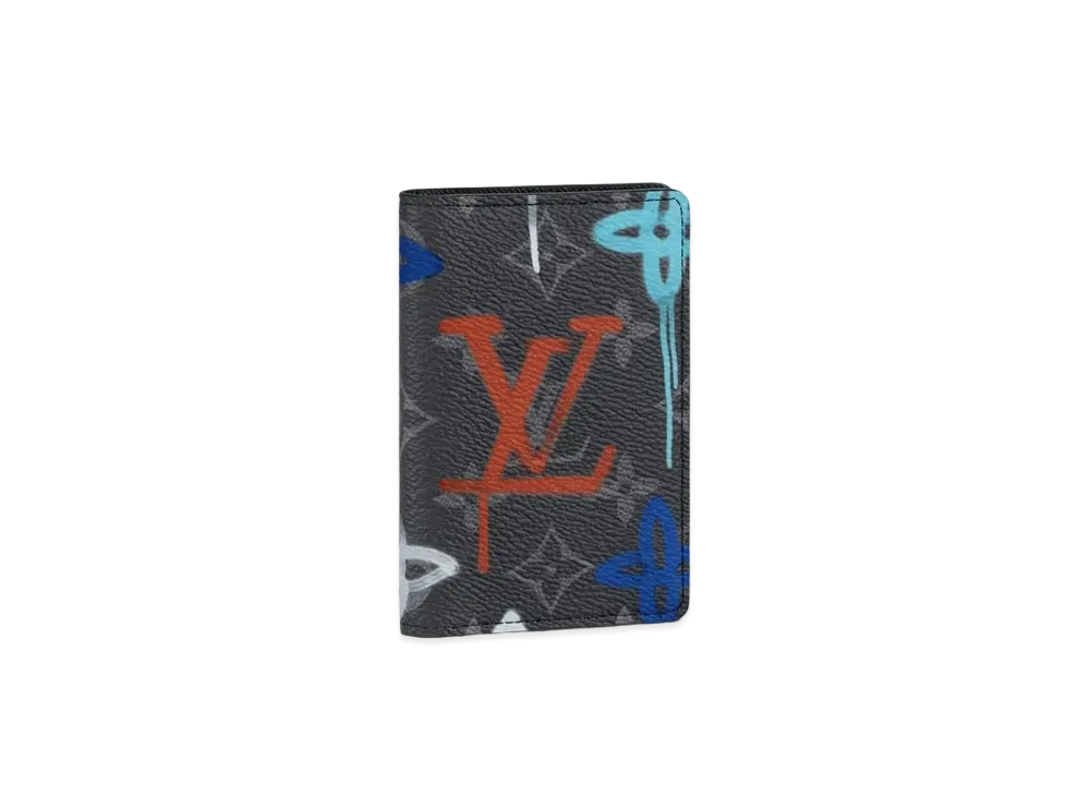 Louis Vuitton Pocket Organizer Monogram LV Graffiti