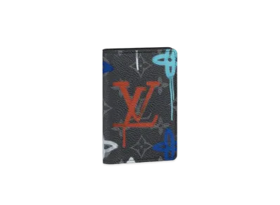 Louis Vuitton Pocket Organizer Monogram LV Graffiti