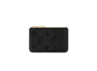 Louis Vuitton Romy Card Holder Monogram Empreinte Leather "Noir"
