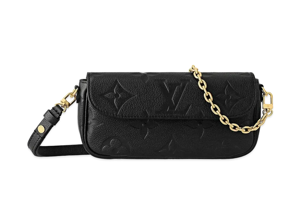 Louis Vuitton Wallet On Chain Ivy Monogram Empreinte Leather "Noir"