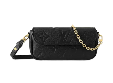 Louis Vuitton Wallet On Chain Ivy Monogram Empreinte Leather "Noir"