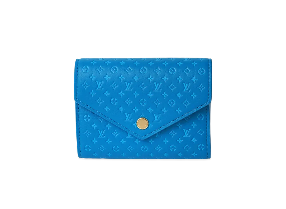 Louis Vuitton Wallet Victorine Nanogram "Bleu"
