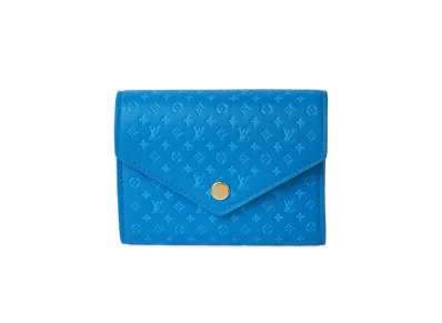Louis Vuitton Wallet Victorine Nanogram "Bleu"