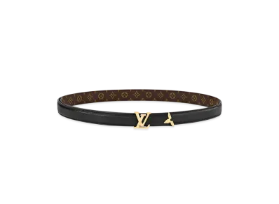 Louis Vuitton Pretty LV 20MM Reversible Belt Monogram "Noir"