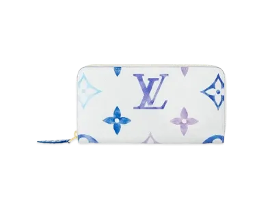 Louis Vuitton Zippy Wallet Monogram LV By the Pool "Blue"