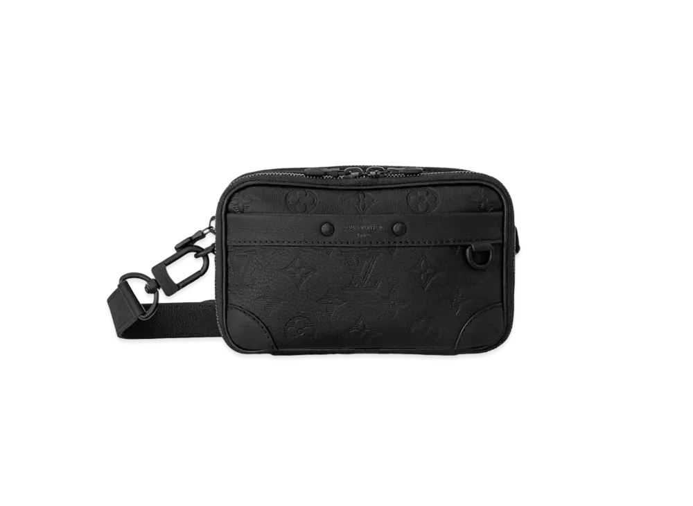 ルイヴィトン アルファ・ウェアラブルウォレット NV モノグラム・シャドウ "ノワール" M82544