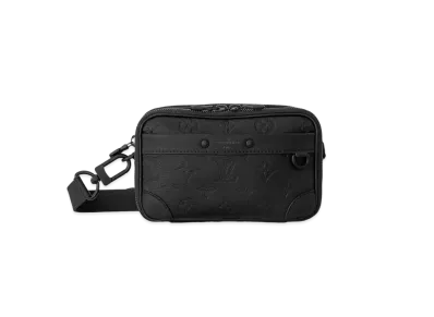 Louis Vuitton Alpha Wearable Wallet Monogram Shadow "Noir"