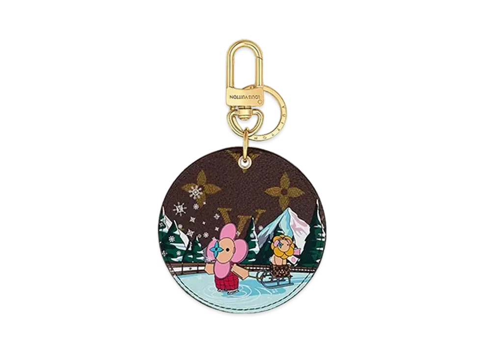 Louis Vuitton Illustre Ice Skate Bag Charm and Key Holder Monogram