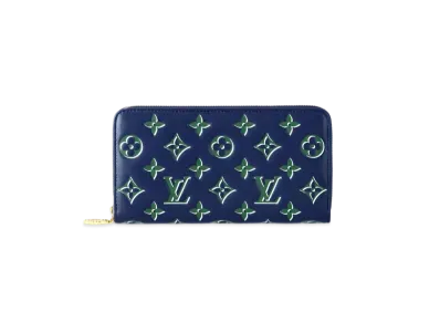 Louis Vuitton Zippy Wallet "Bleu/Vert"