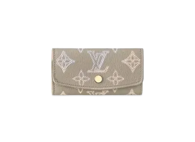 Louis Vuitton Flight Mode 4 Key Holder Mahina Leather Japan Exclusive "Gris"