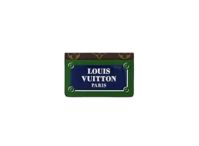 Louis Vuitton Card Holder Monogram "Bleu/Vert"