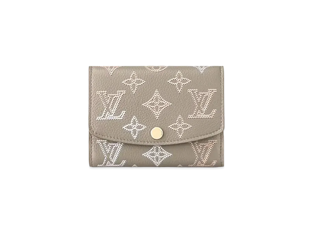 Louis Vuitton Victorine Wallet Mahina Leather "Gris"