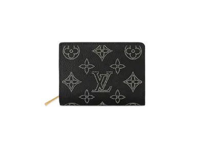 Louis Vuitton Clea Wallet Monogram Mahina Leather "Noir"