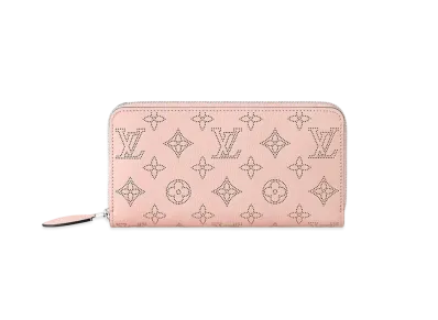 Louis Vuitton Zippy Wallet Monogram Mahina "Rose Jasmine"