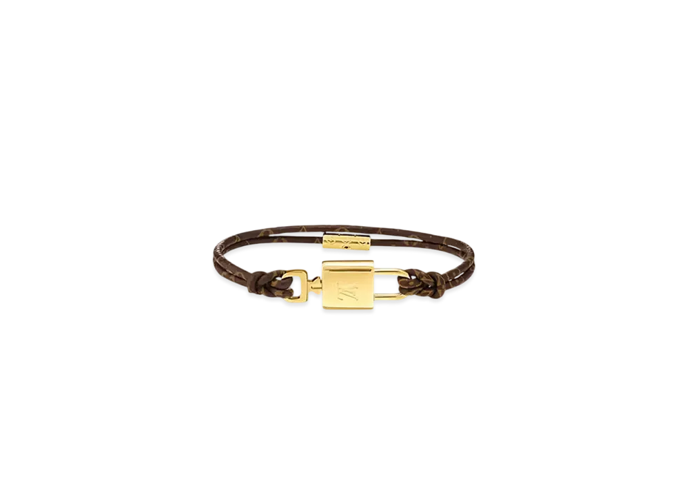 Louis Vuitton LV Padlock Bracelet Monogram