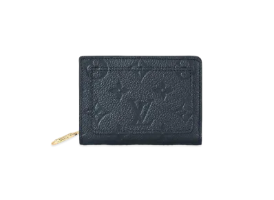 Louis Vuitton Monogram Clea Wallet Empreinte Leather Japan Exclusive "Navy"