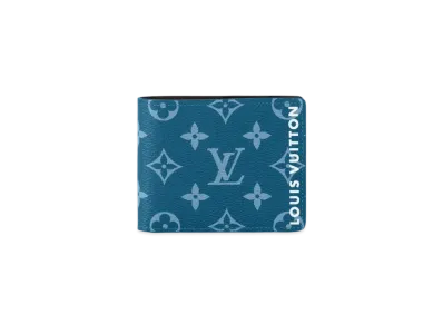 Louis Vuitton Slender Wallet Monogram "Blue Atlantique"